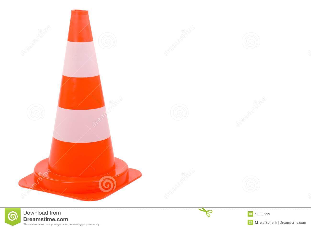 Safety Cone  Royalty Free Stock Images   Image  13805999