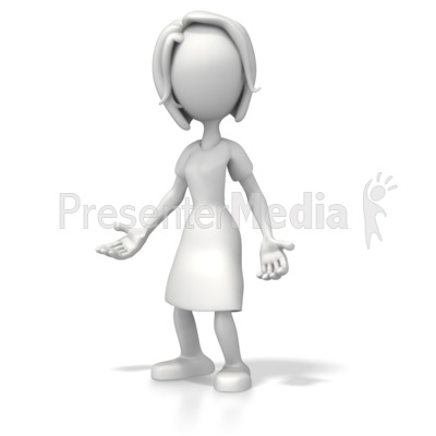 Woman Casual Pose   Education And School   Great Clipart For