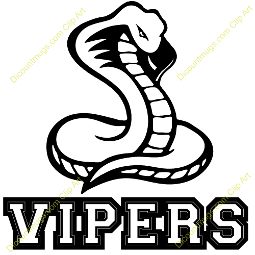 Clipart 12311 Vipers   Vipers Mugs T Shirts Picture Mouse Pads    
