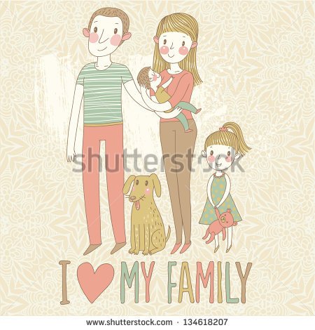 Daughter Clipart And Stock Illustrations 12872 Daughter   Coloring