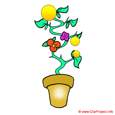 Home Flower Clip Art   Plant Clipart Free