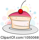 Royalty Free  Rf  Piece Of Cake Clipart Illustrations Vector