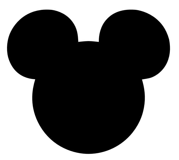 Silhouette Mickey Mouse Mickey Mouse Silhouette Clip Art   Cli