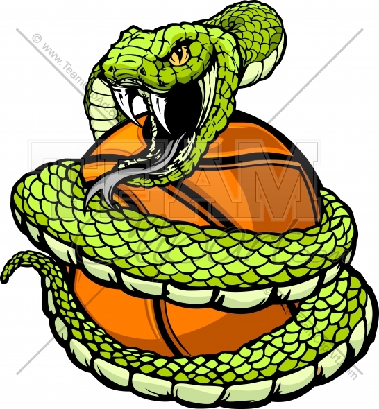 Snake Basketball Clipart Clipart Image