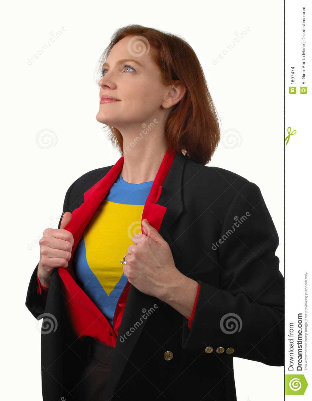 Super Businesswoman Stock Images   Image  1607474