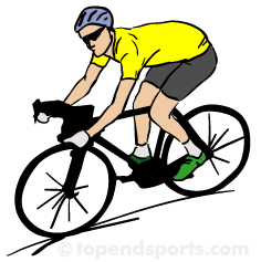 Cycling Clipart Yellow Jersey Gif