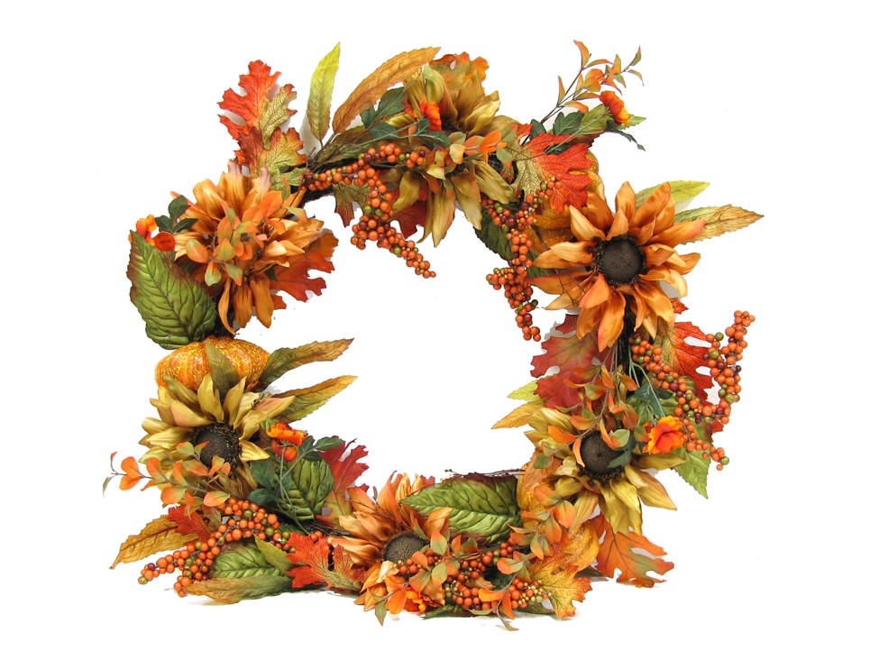 Fall Wreath Clip Art Images