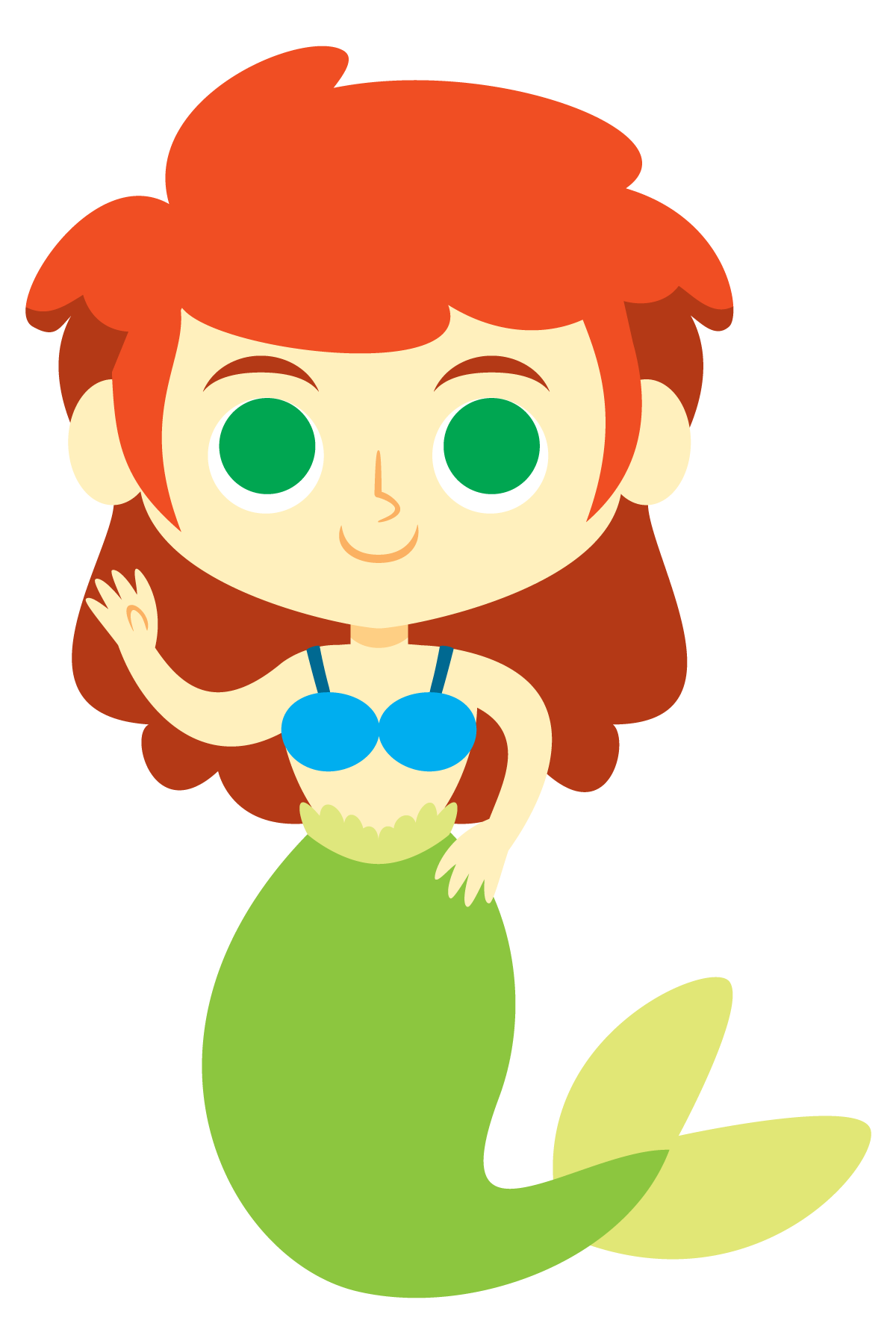 Free Cartoon Mermaid Clip Art