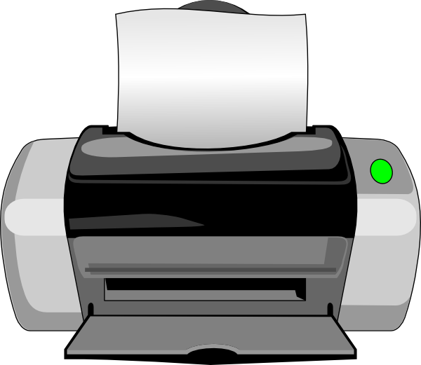 Free Inkjet Printer Clip Art