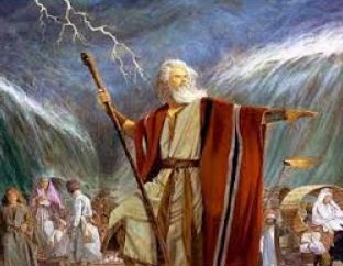 Free Moses Parting The Red Sea Clipart