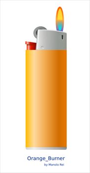 Free Orange Lighter Clipart   Free Clipart Graphics Images And Photos