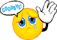 Goodbye Sad Face Cartoon