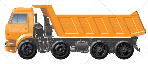 Graphicriver Dump Truck 2500809