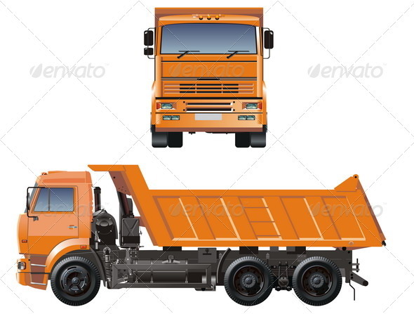 Graphicriver Dump Truck 2506512