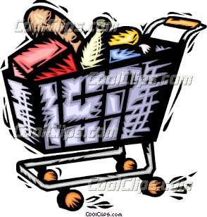 Grocery Cart Full Of Food   Clipart Panda   Free Clipart Images