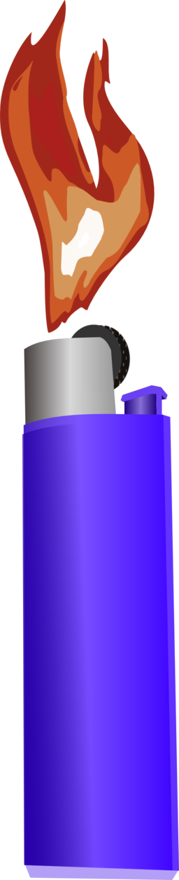 Lighter With Flame Clipart   Royalty Free Public Domain Clipart