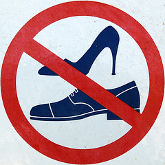 No Shoes Sign   Clipart Best