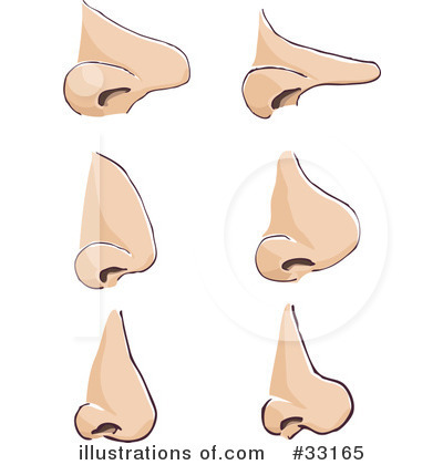 Nose Clipart  33165   Illustration By Platyplus Art