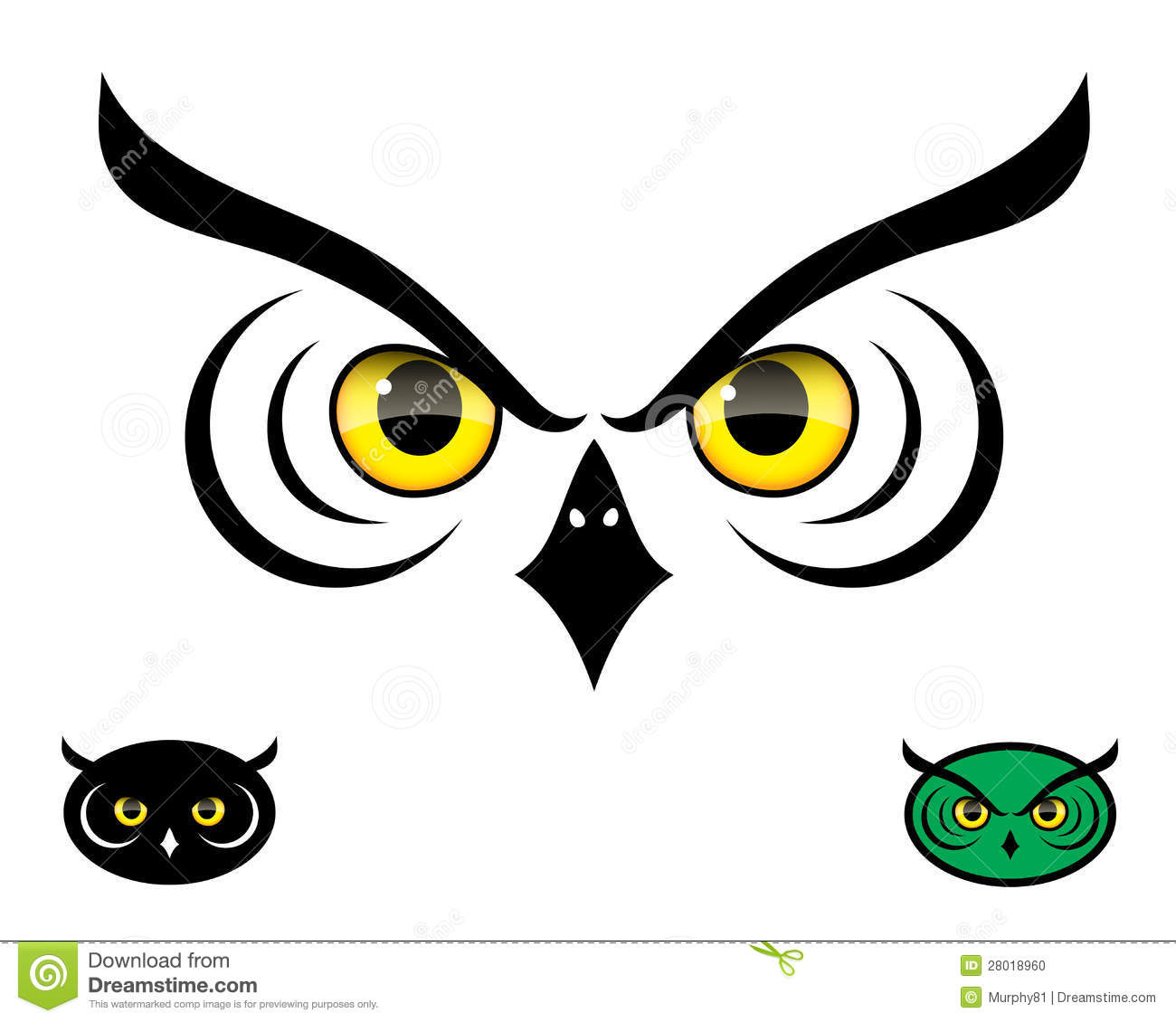 Owl Eyes Stock Photo   Image  28018960