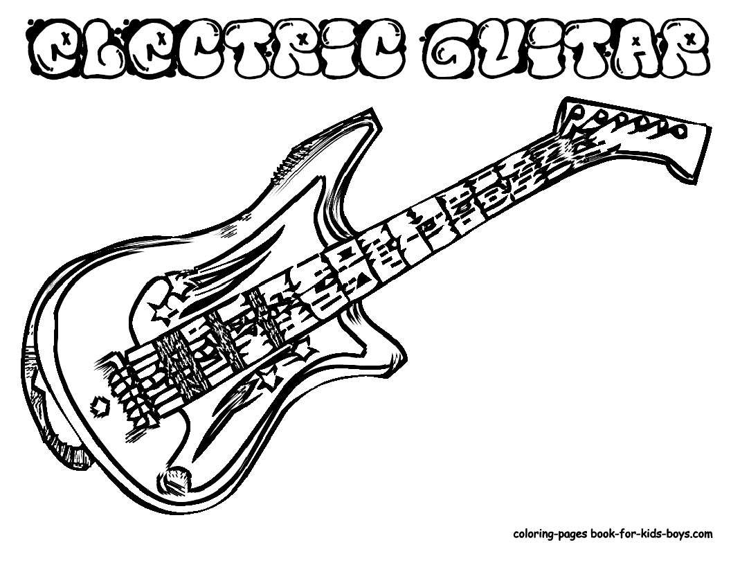 Rock Guitar Outline   Clipart Panda   Free Clipart Images