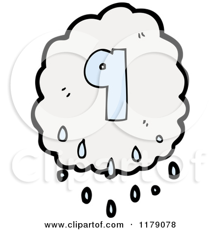 Royalty Free Rf Illustrations   Clipart Of Rain Clouds 1
