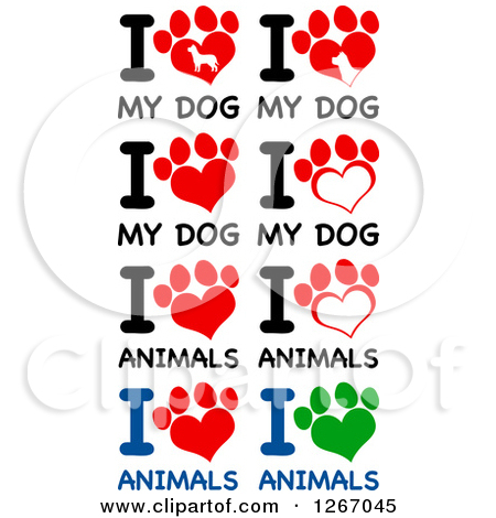 Royalty Free  Rf  Paw Print Clipart Illustrations Vector Graphics  2