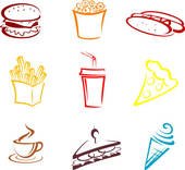 Snacks Illustrations And Clipart  7059 Snacks Royalty Free