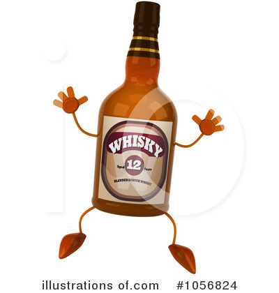 Whiskey Bottle Clip Art  Rf  Whisky Clipart