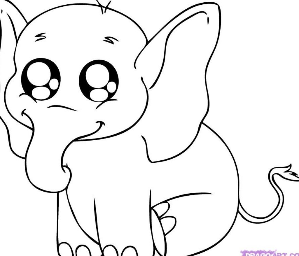 Cute Baby Animals Coloring Pages Pictures 1
