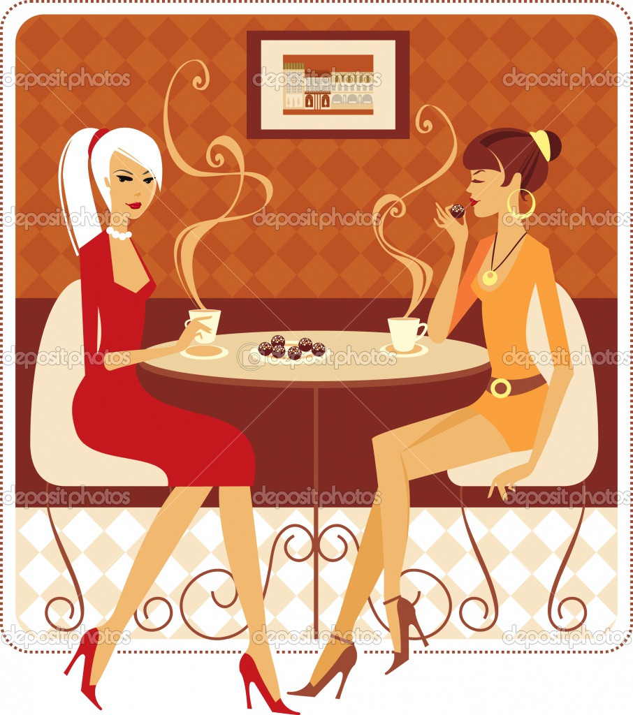 Displaying 18  Images For   Drinking Coffee Clipart