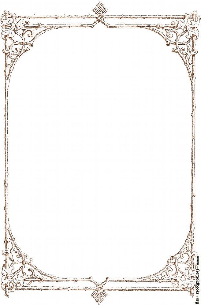 Free Clip Art  Victorian Border Of Brown Twigs Details
