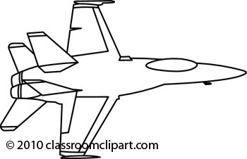 Jet Clipart Black And White Aircraft   06 01 2010 6rbw