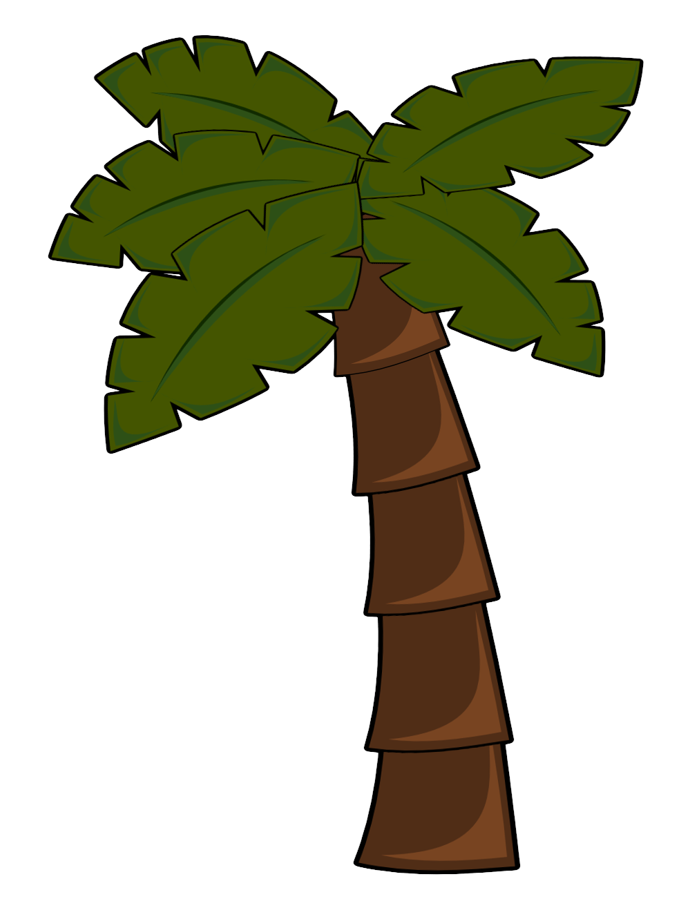 Palm Tree Beach Clipart Palm Tree No Background Palm Tree 96 999px Png