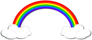 Rainbow Clip Art Images Rainbow Stock Photos   Clipart Rainbow