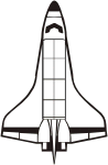 Space Shuttle Clipart
