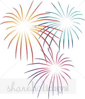 4th Of July Clipart Fireworks  