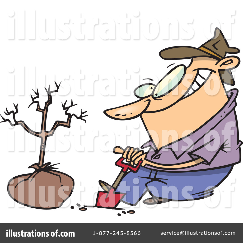 Arbor Day Clipart  1047457 By Ron Leishman   Royalty Free  Rf  Stock    