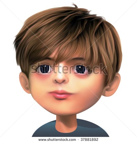 Boy With Brown Hair And Dark Eyes Stock Photo 37881892   Shutterstock