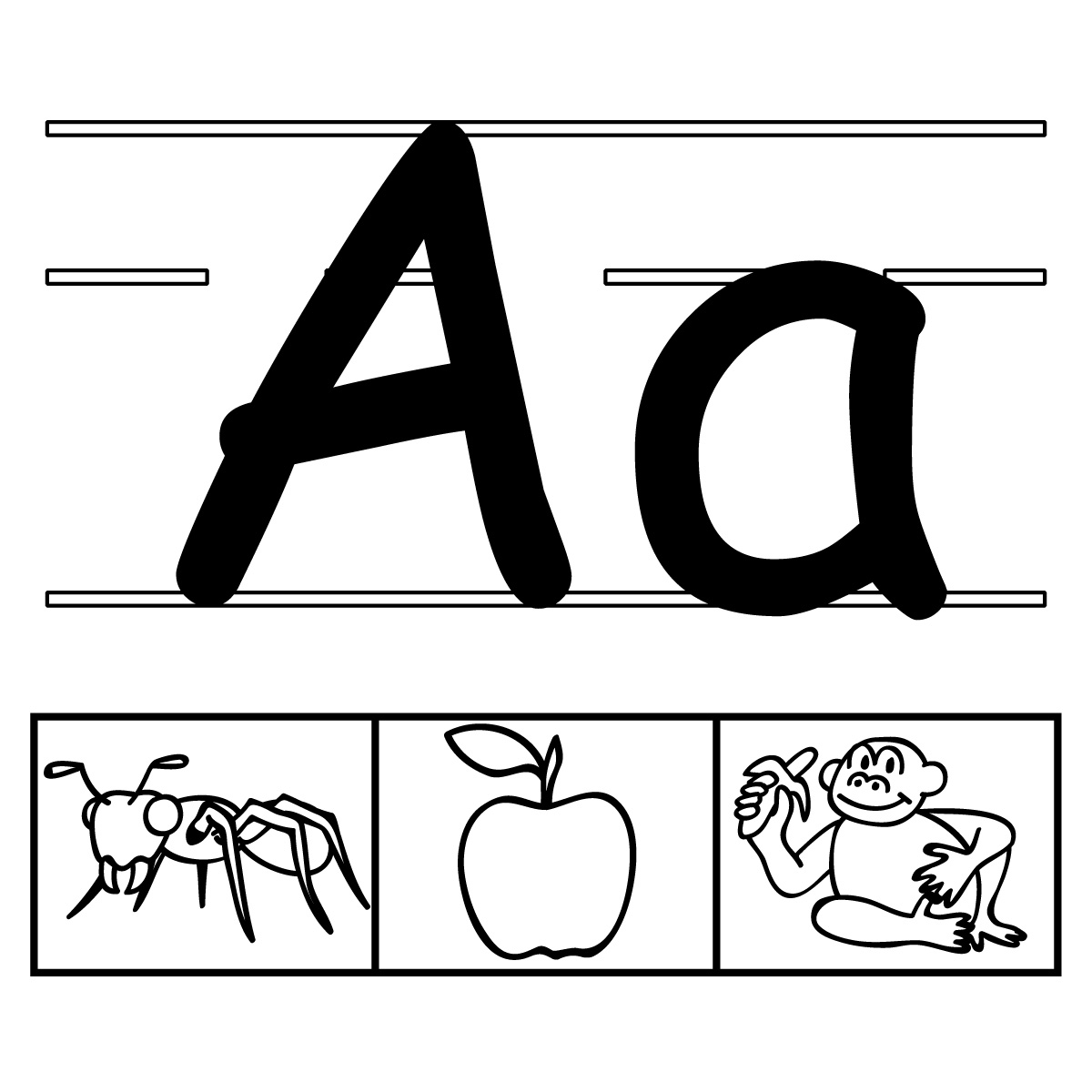 Clip Art  Alphabet Set 00  S Upper Case Bw   Abcteach