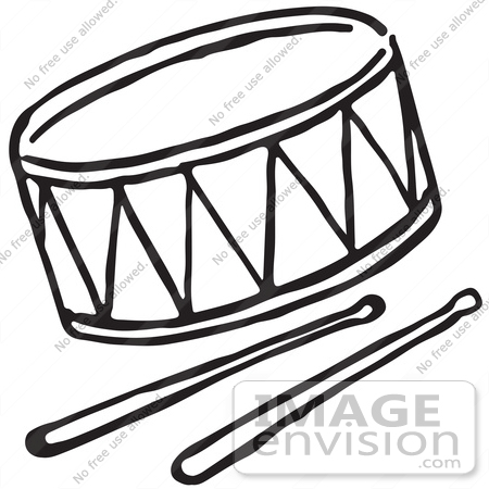 Drum Set Clipart Black And White   Clipart Panda   Free Clipart Images