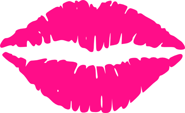 Lipstick Clipart Hot Pink Lips Hi Png