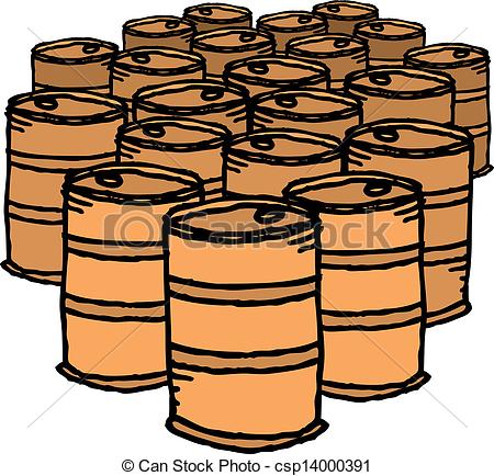 Oil Drum   Bunch Of Barrels   Csp14000391