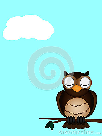 Sleeping Owl Stock Images   Image  29186774