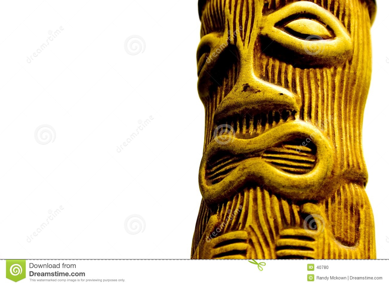Tiki Man    Known In Polynesian Myth And Religion As The First Man