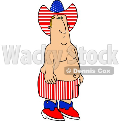 American Colors On Independence Day Clipart Picture   Djart  6287