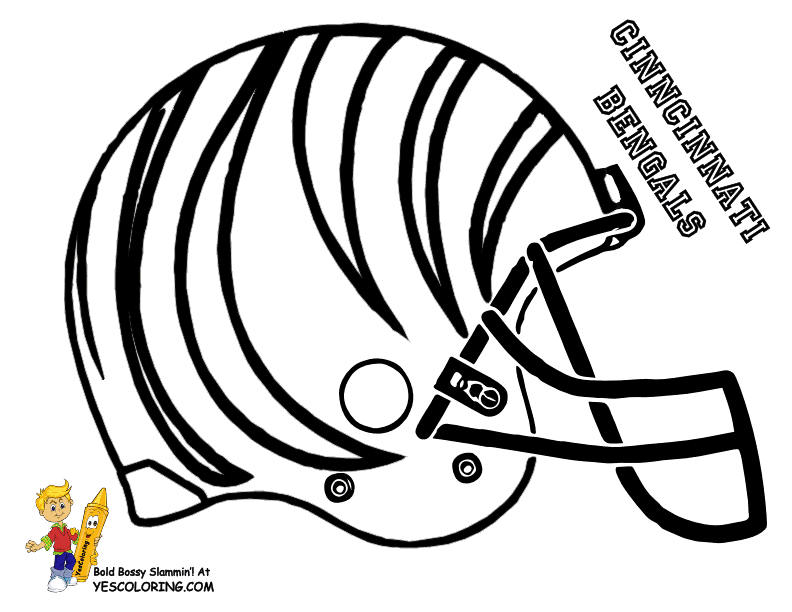 Big Stomp Pro Football Helmet Coloring   Football Helmet   Free    