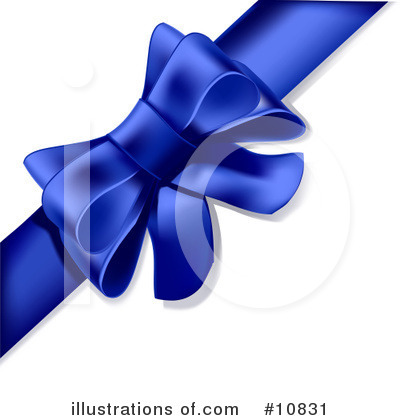 Bow Clipart  10831   Illustration By Leo Blanchette