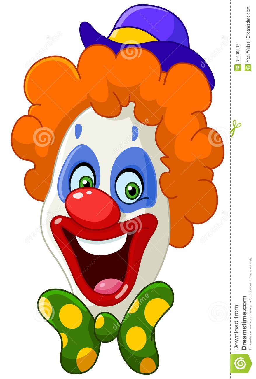 Clown Face Royalty Free Stock Photography   Image  31030937