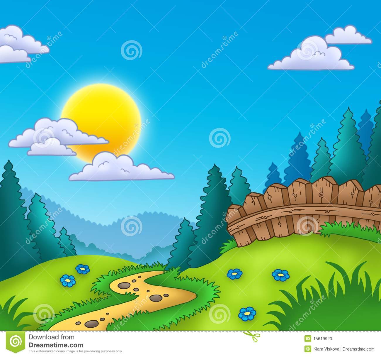 Country Landscape Clipart 2015sportwetten At Usk