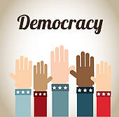 Democracy   Clipart Graphic